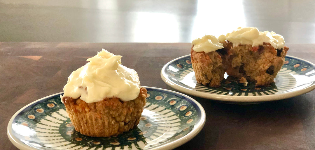 Muffins aux carottes et aux épices