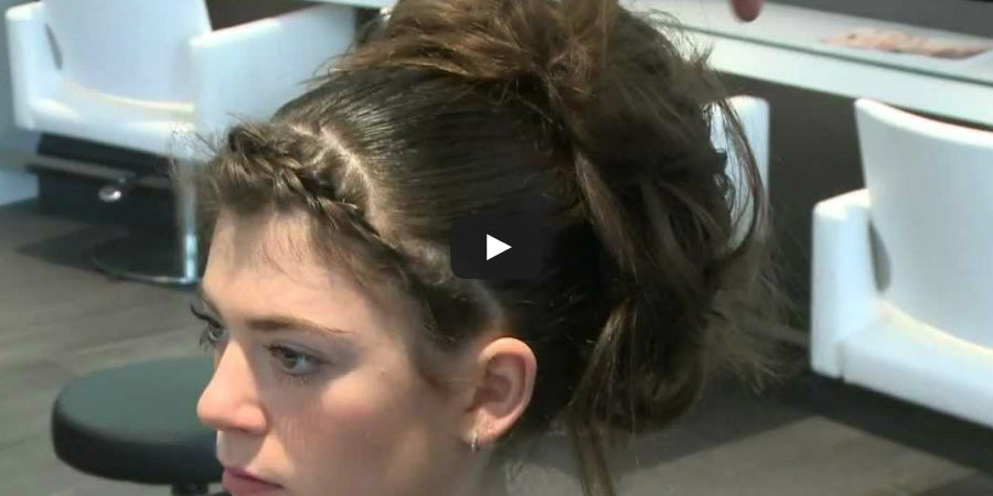 Truc coiffure : le chignon d'été