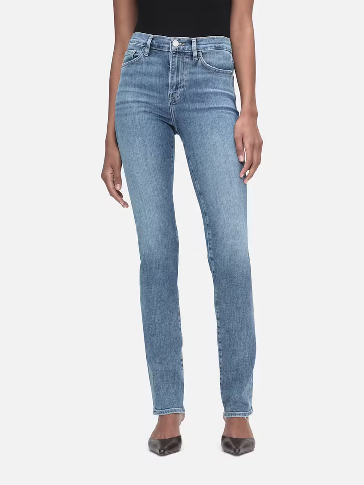 Jeans long droit high straight Daphné