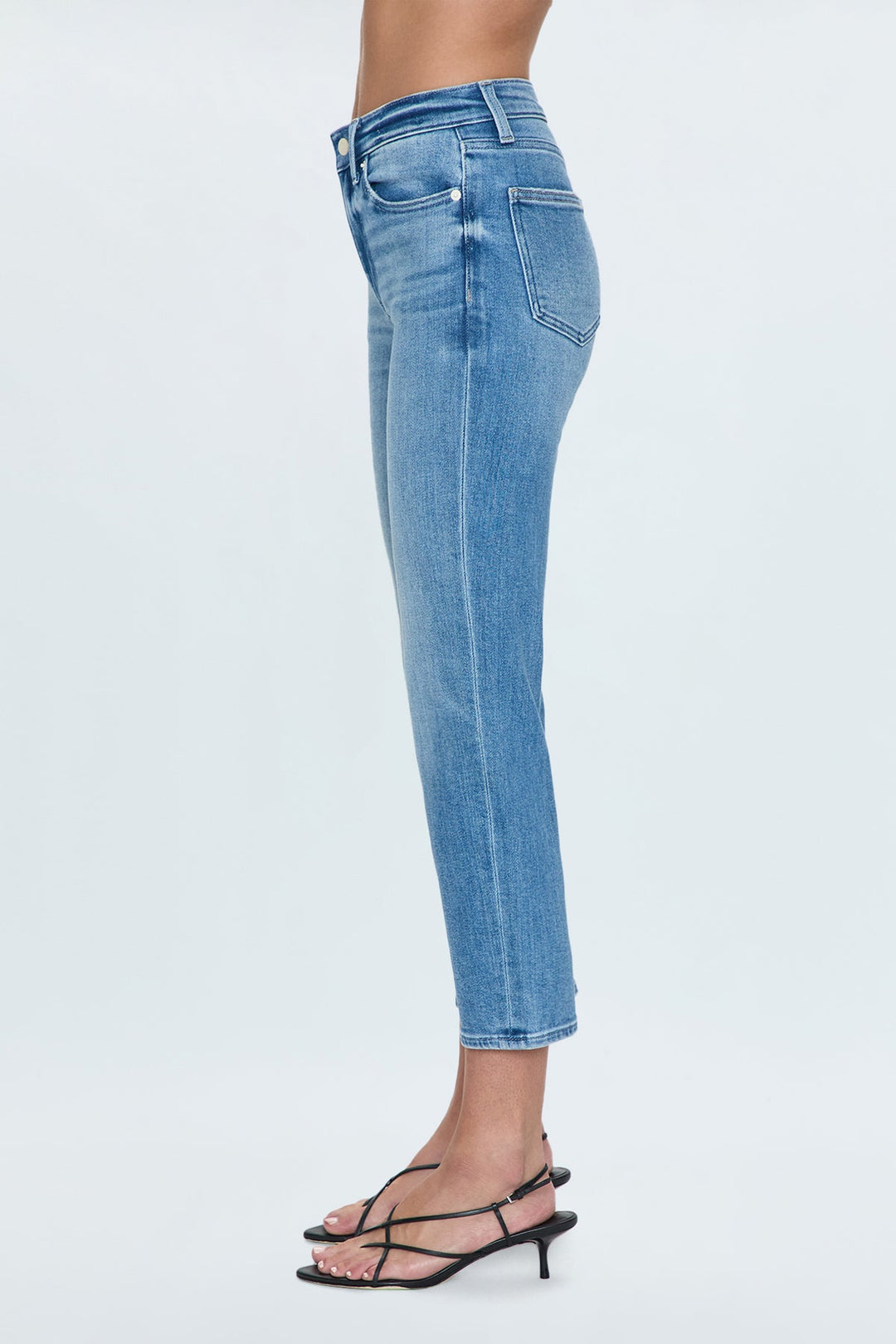 Jeans semi-ajusté Monroe Crop