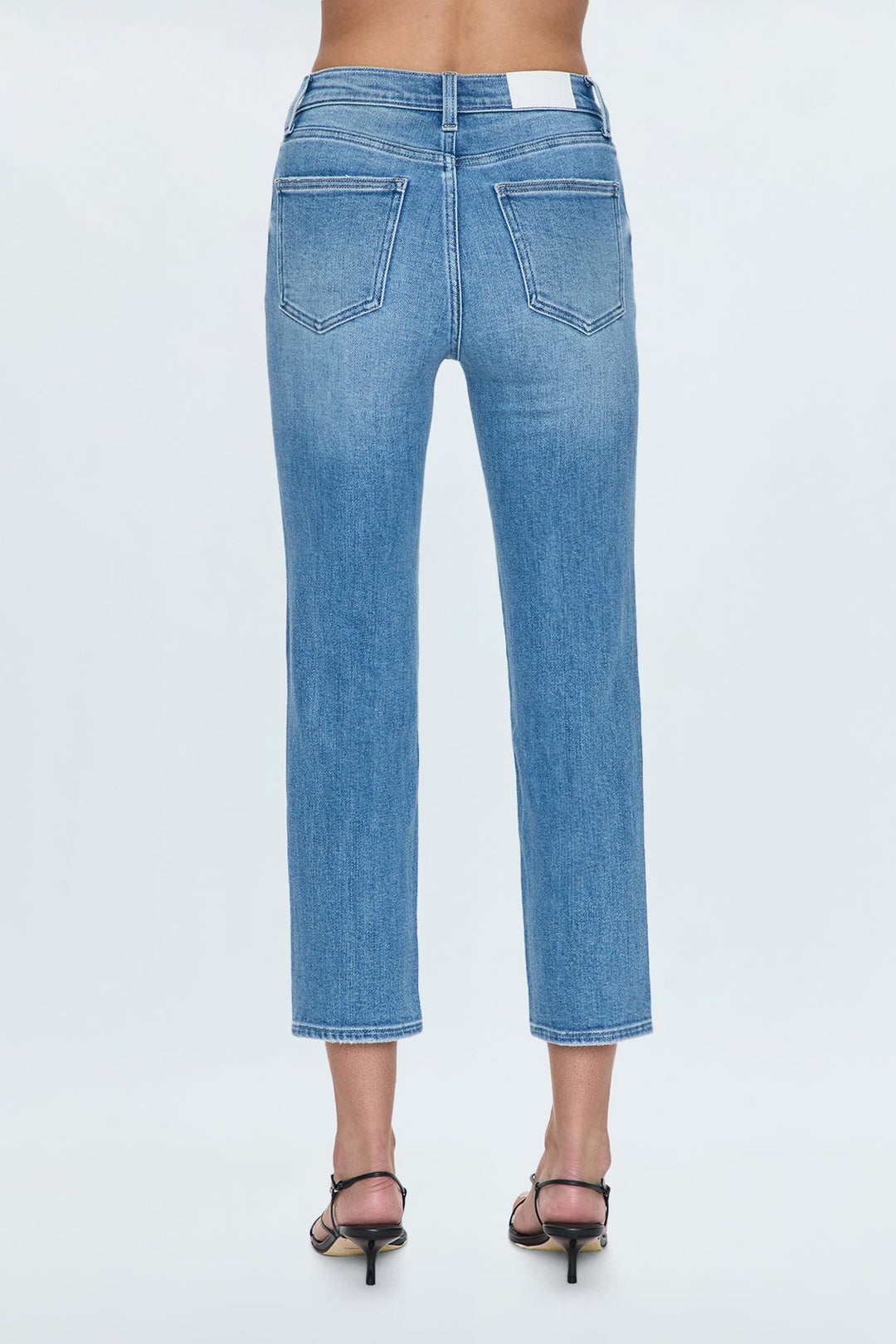 Jeans semi-ajusté Monroe Crop