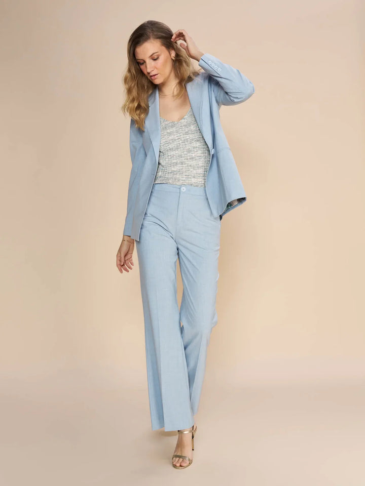 Pantalon - Bleu cachemire