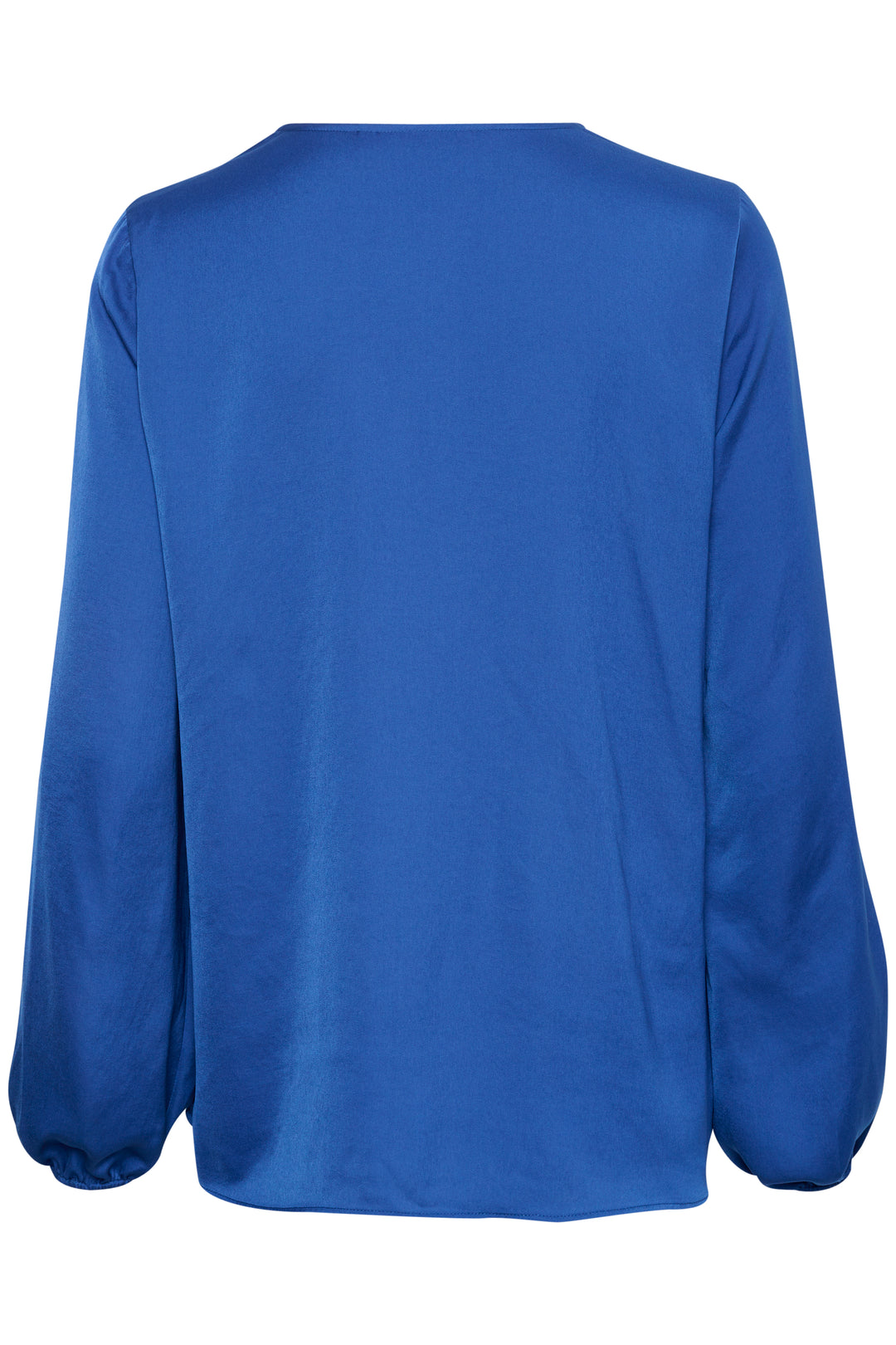 Blouse légère col V Rinda - Bleu cobalt