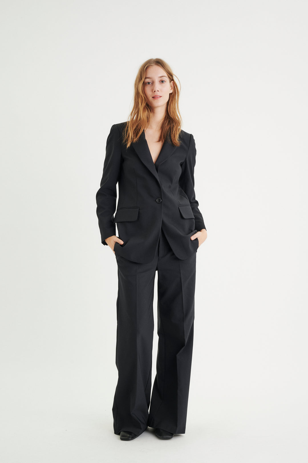 Pantalon classique ample Zella