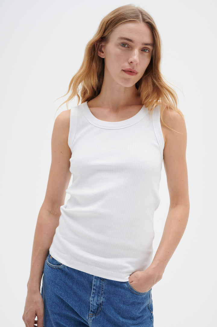 Camisole coton col rond Dagna