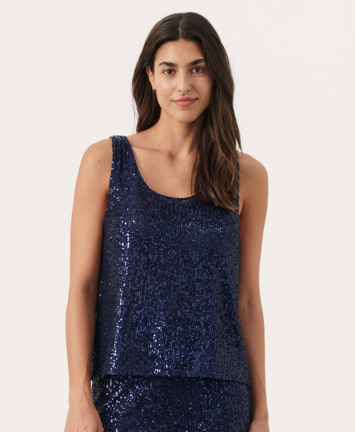 Camisole de paillettes