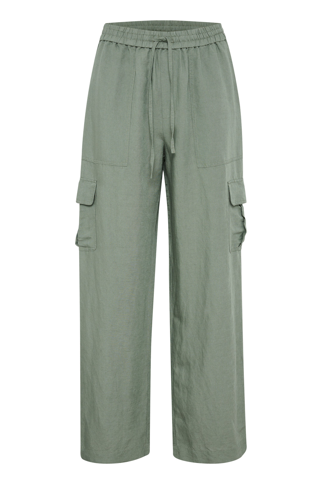 Pantalon style cargo taille élastique Grazia