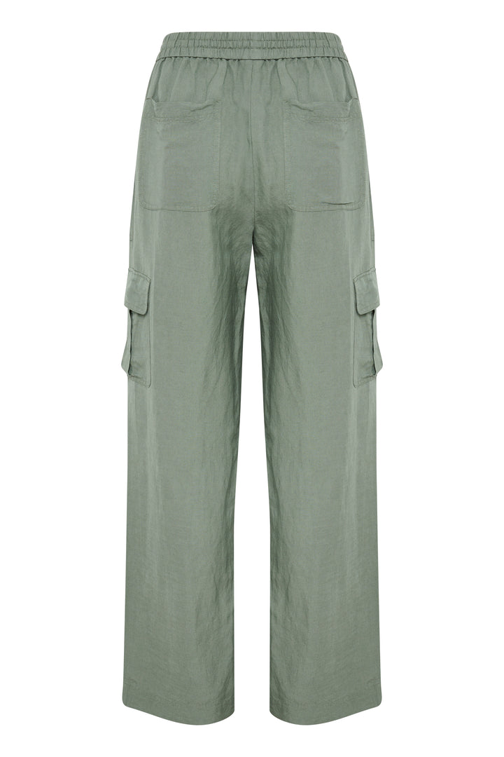 Pantalon style cargo taille élastique Grazia