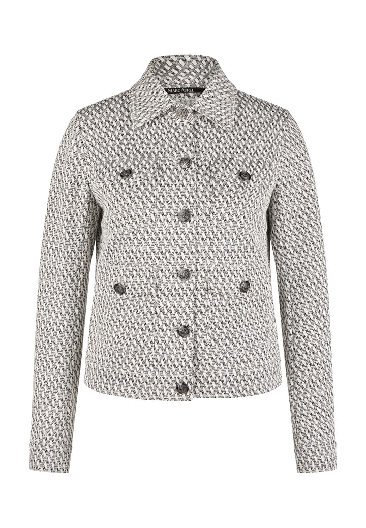 Veste en jacquard lurex