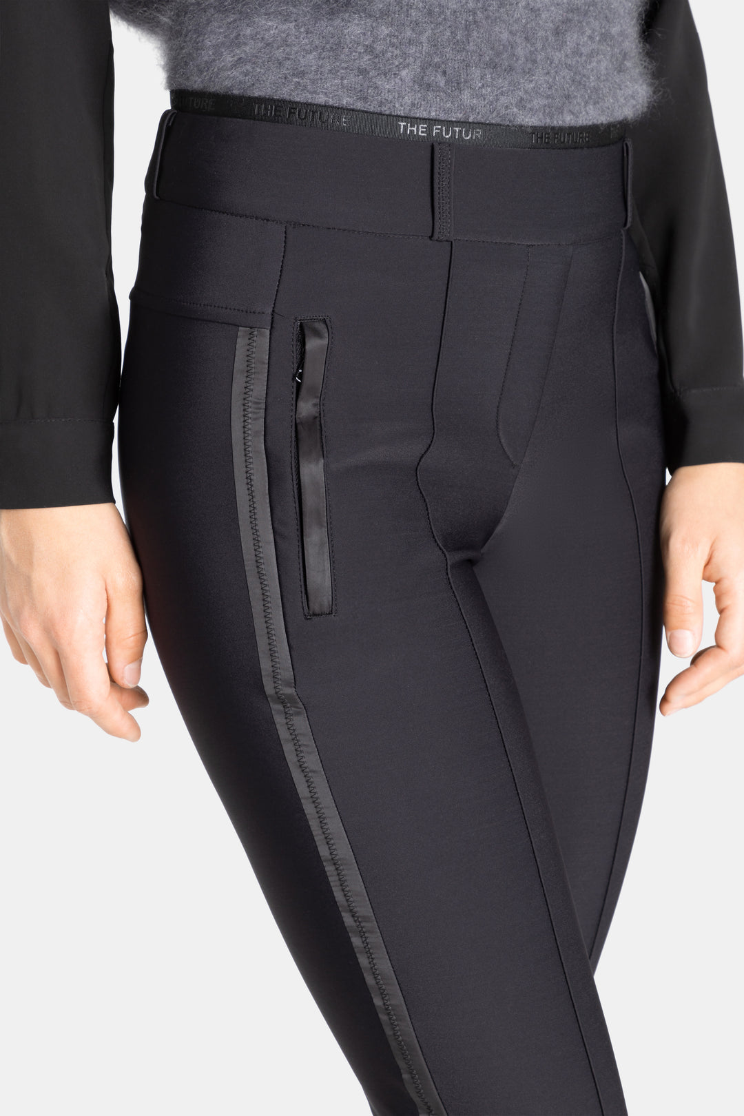 Pantalon avec bandes satinées Jet