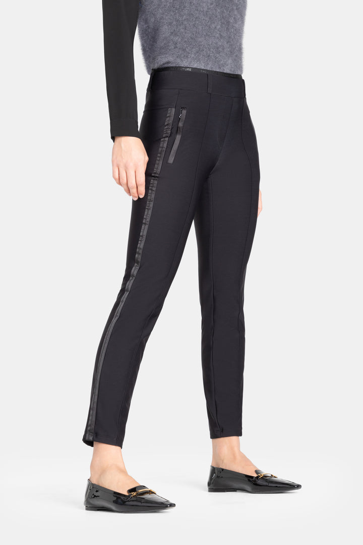 Pantalon avec bandes satinées Jet