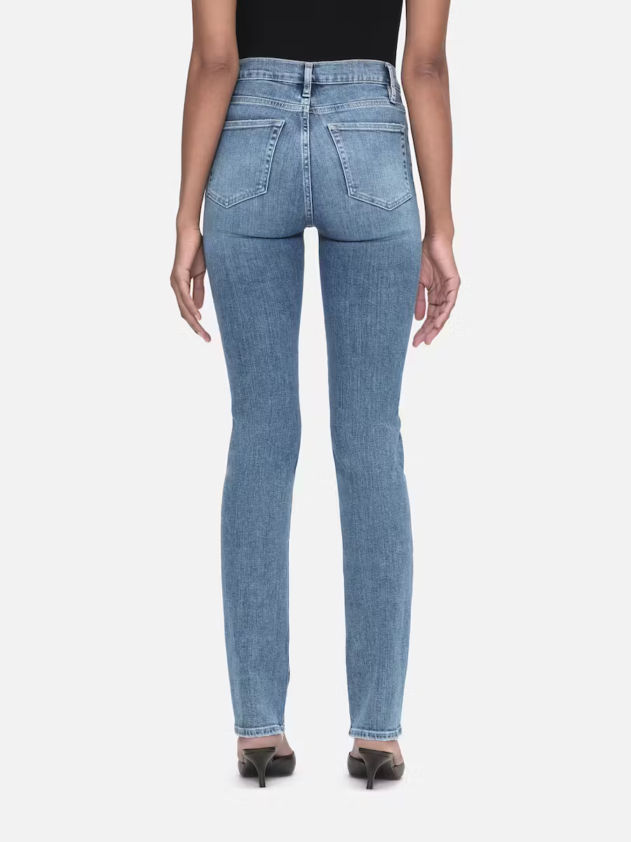 Jeans long droit high straight Daphné