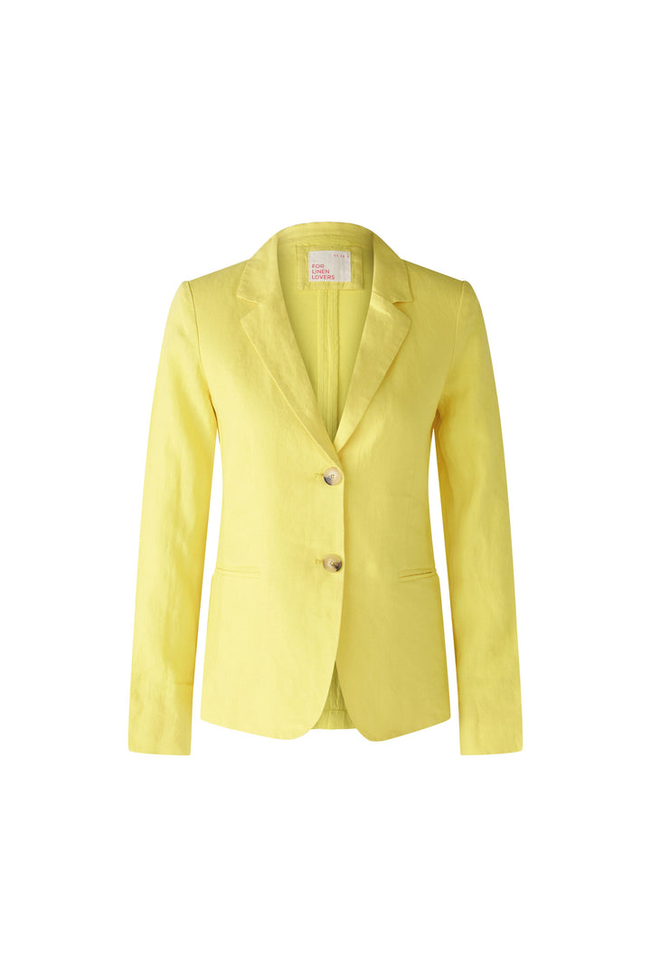 Blazer en lin deux boutons