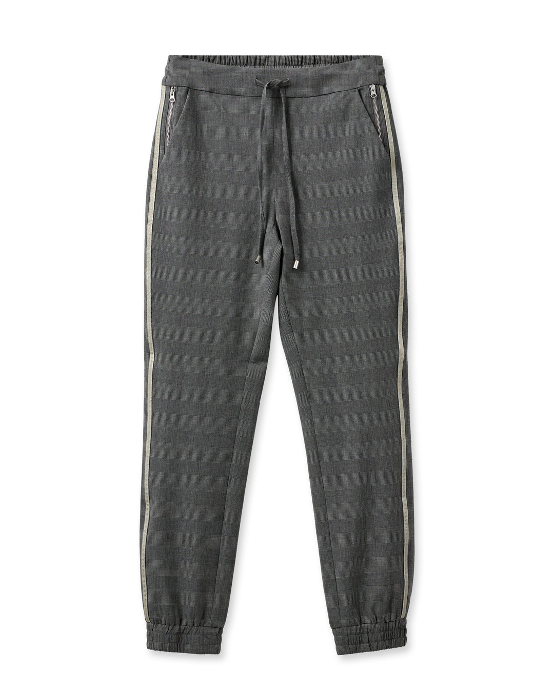 Pantalon carreaux gris Lacie Kimi