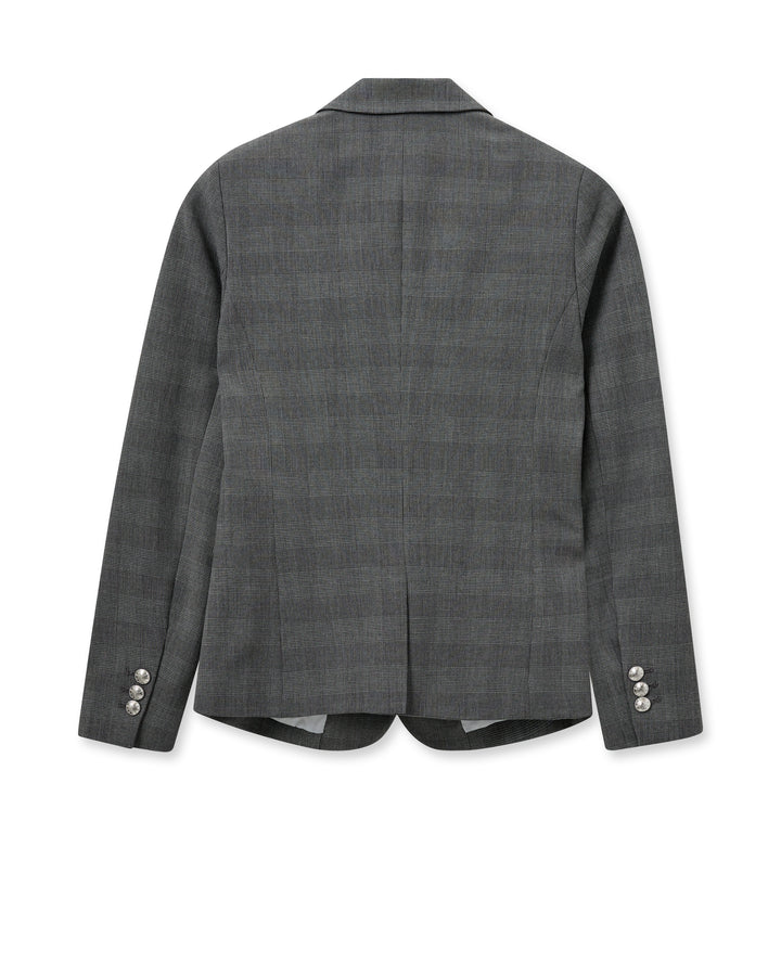 Blazer à carreaux gris Blake Kimi