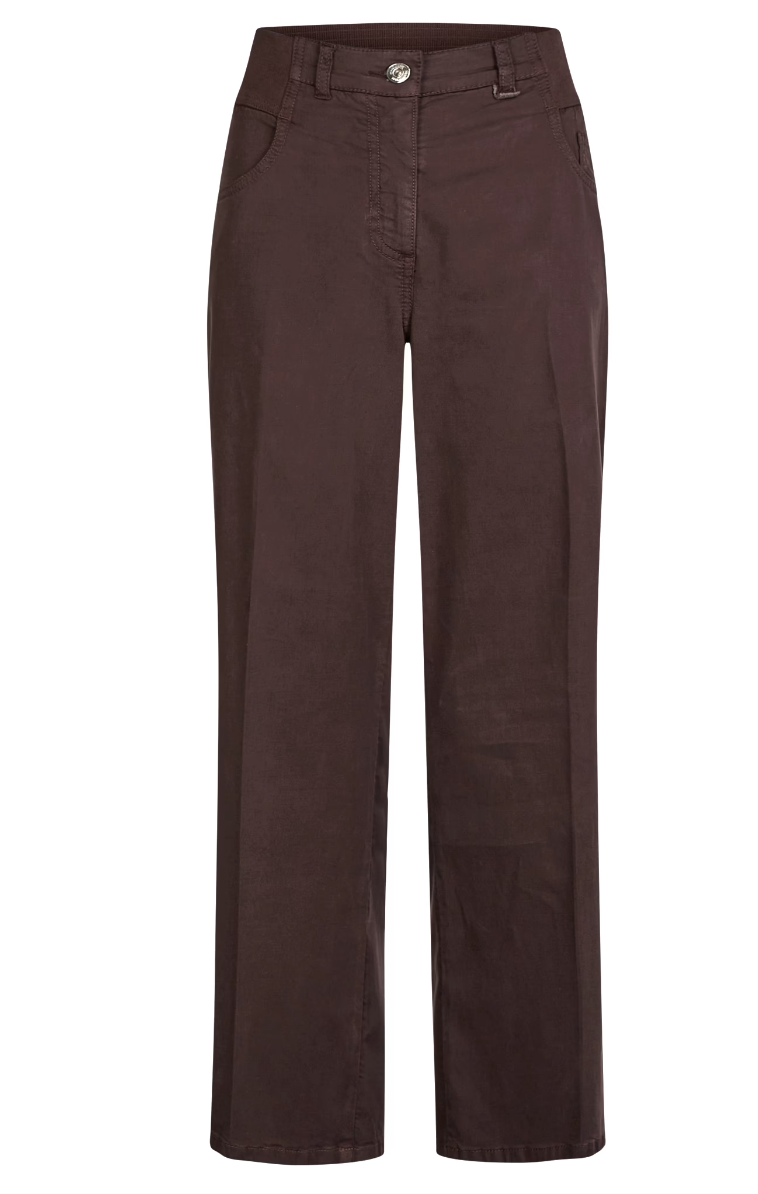 Pantalon coton taille élastique