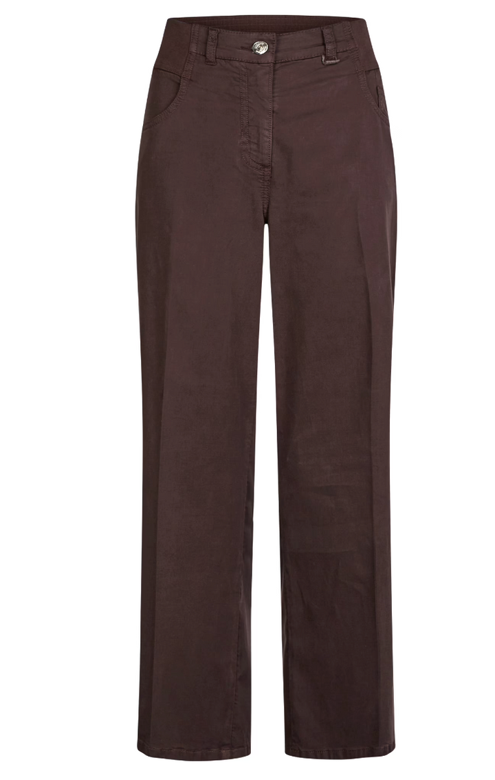 Pantalon coton taille élastique