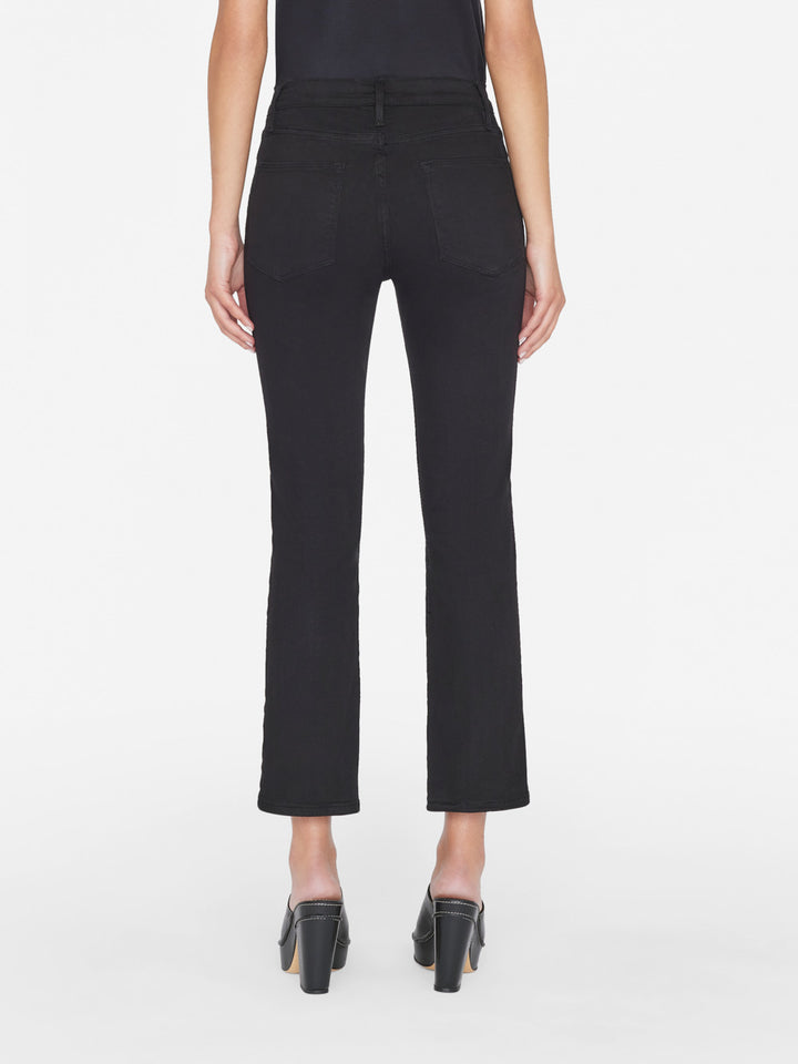 Jeans High Straight - Noir