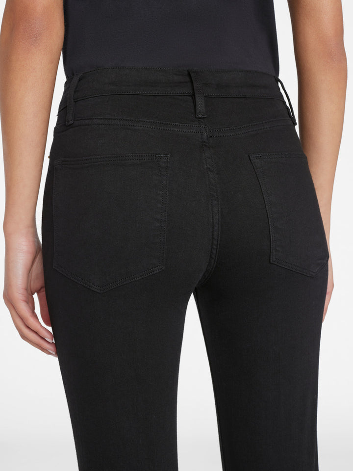 Jeans High Straight - Noir