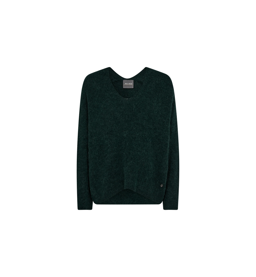 Pull col V en laine douce Thora