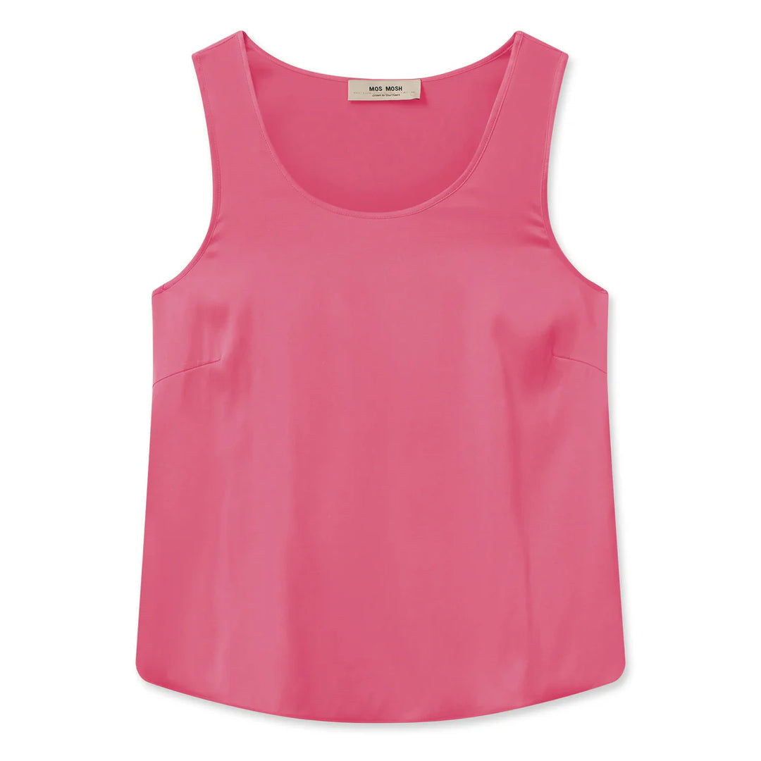 Camisole de soie col rond Astrid