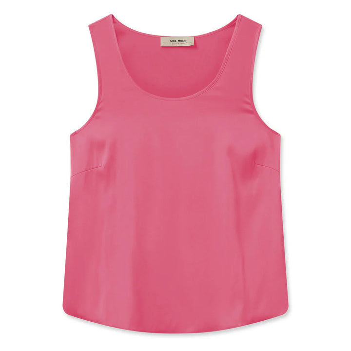 Camisole de soie col rond Astrid