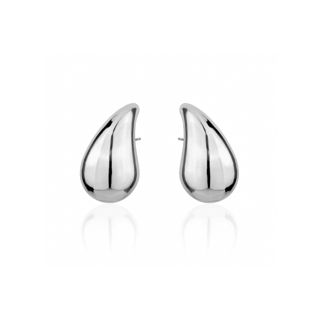 Boucles d'oreilles en forme de goutte - Or ou argent