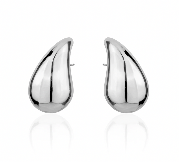 Boucles d'oreilles en forme de goutte - Or ou argent