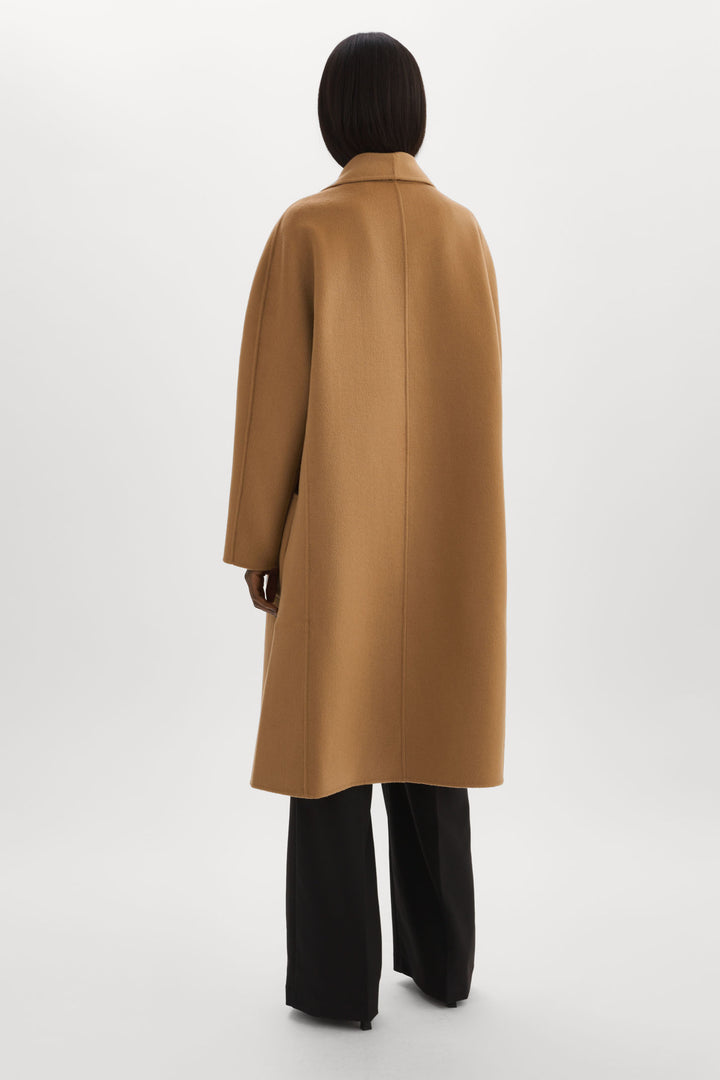 Long manteau relax