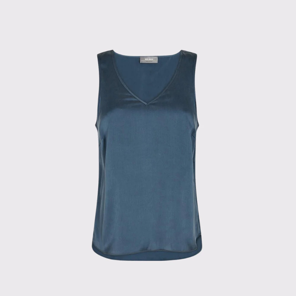 Camisole de soie col V Astrid