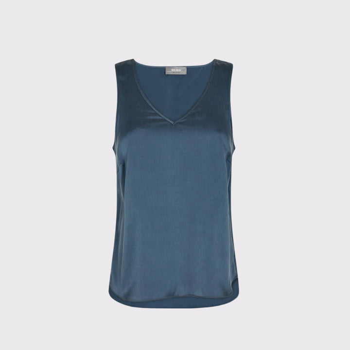 Camisole de soie col V Astrid