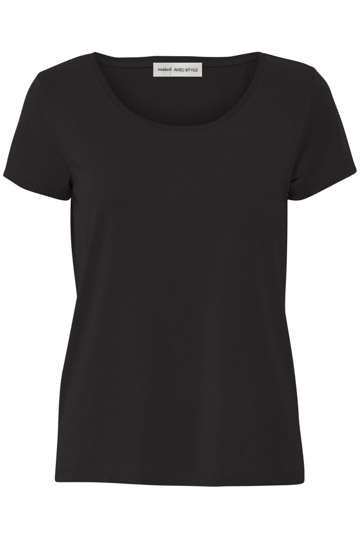 T-shirt Essentiel de base - Exclusivité Avec Style - NOIR ❤️