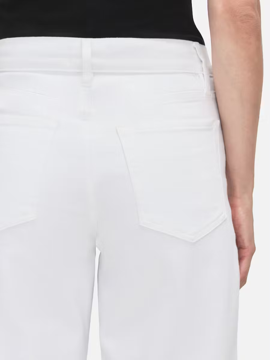 Jeans Slim Palazzo - Blanc