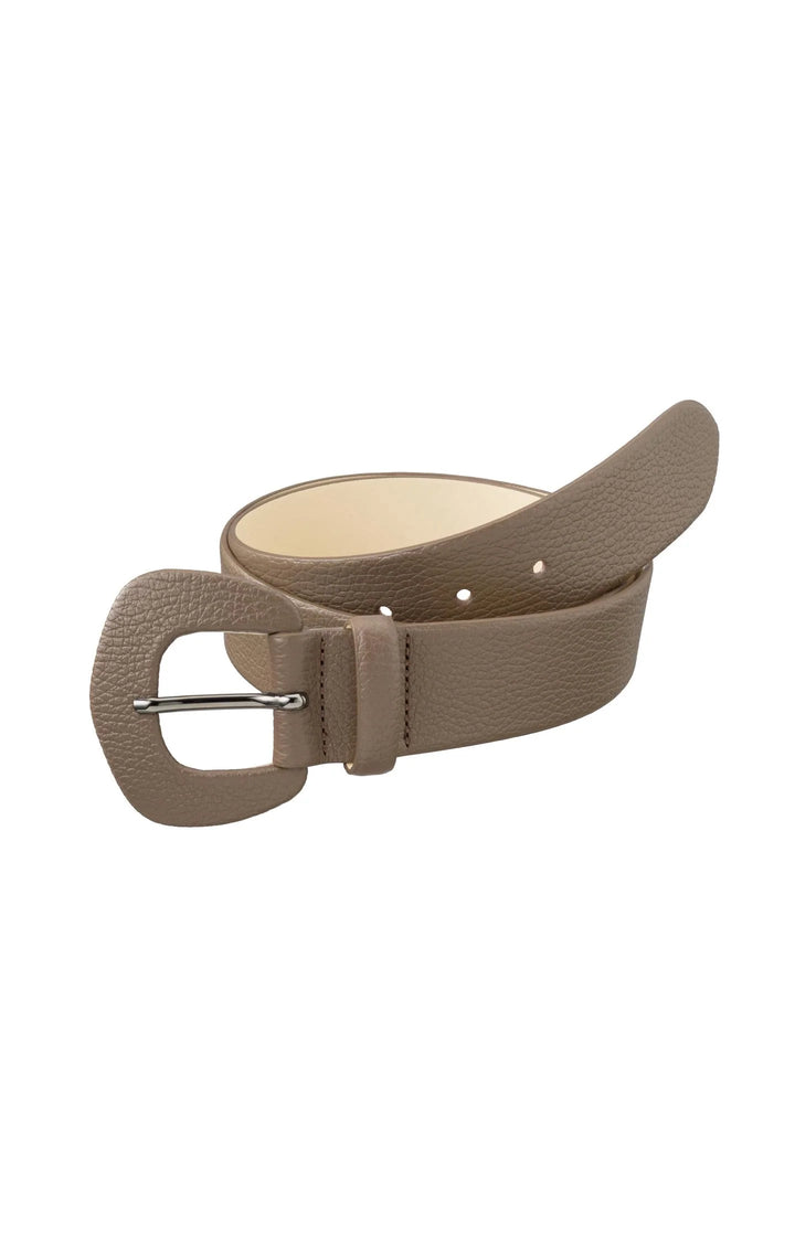 Ceinture boucle de cuir 1.5"