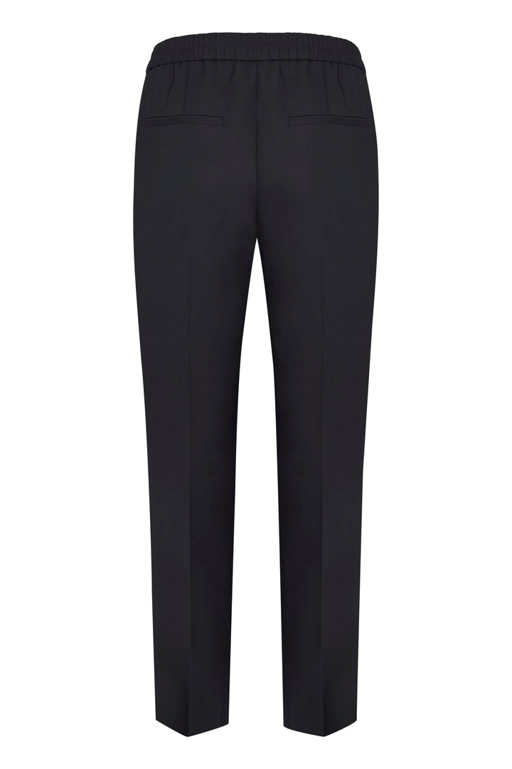 Pantalon droit élastique Zella - Bleu marine