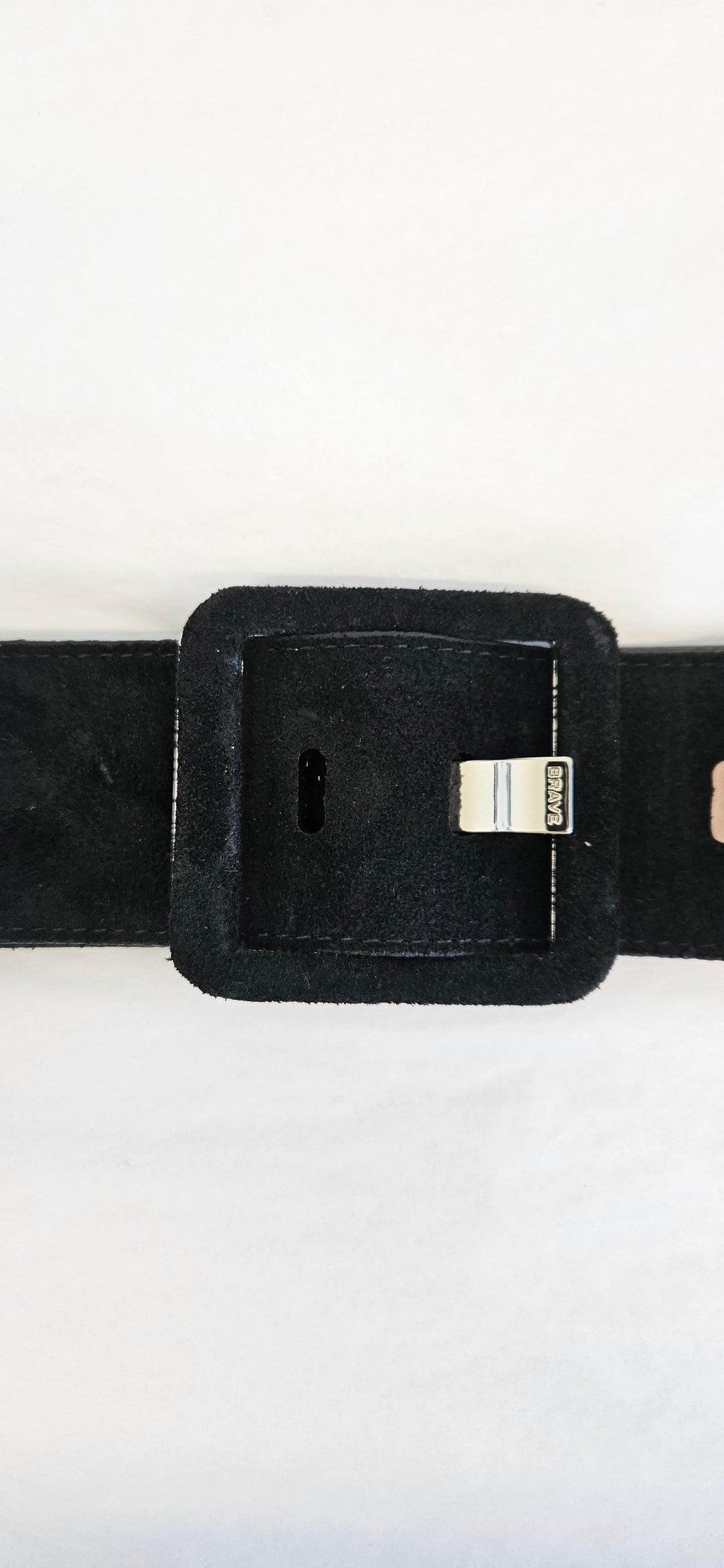 Ceinture large suède Makani 2"