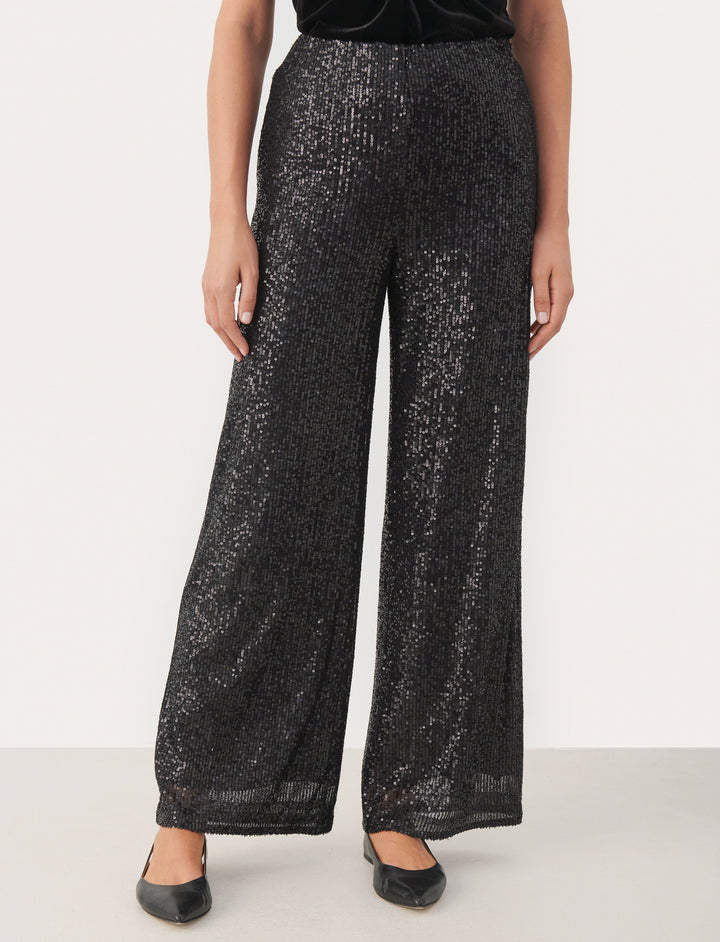 Pantalon extensible avec paillettes Tatianas