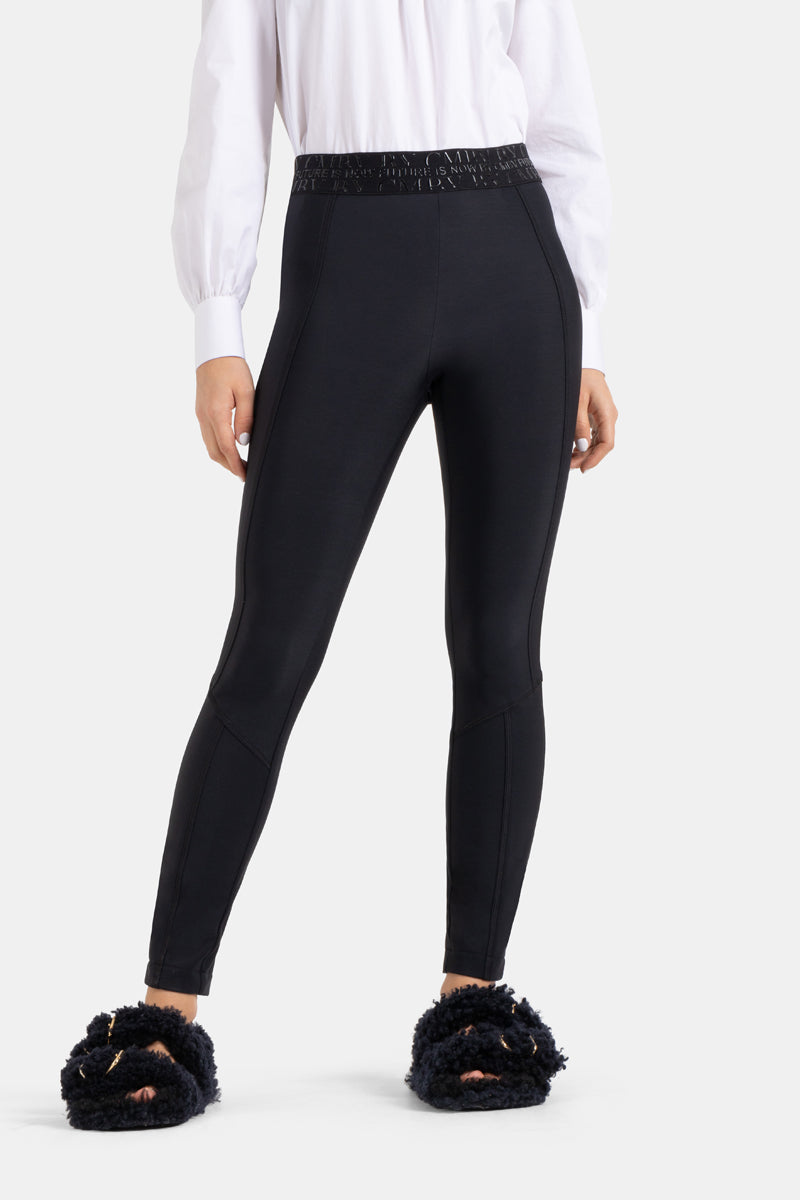 Pantalon legging doublé chaud