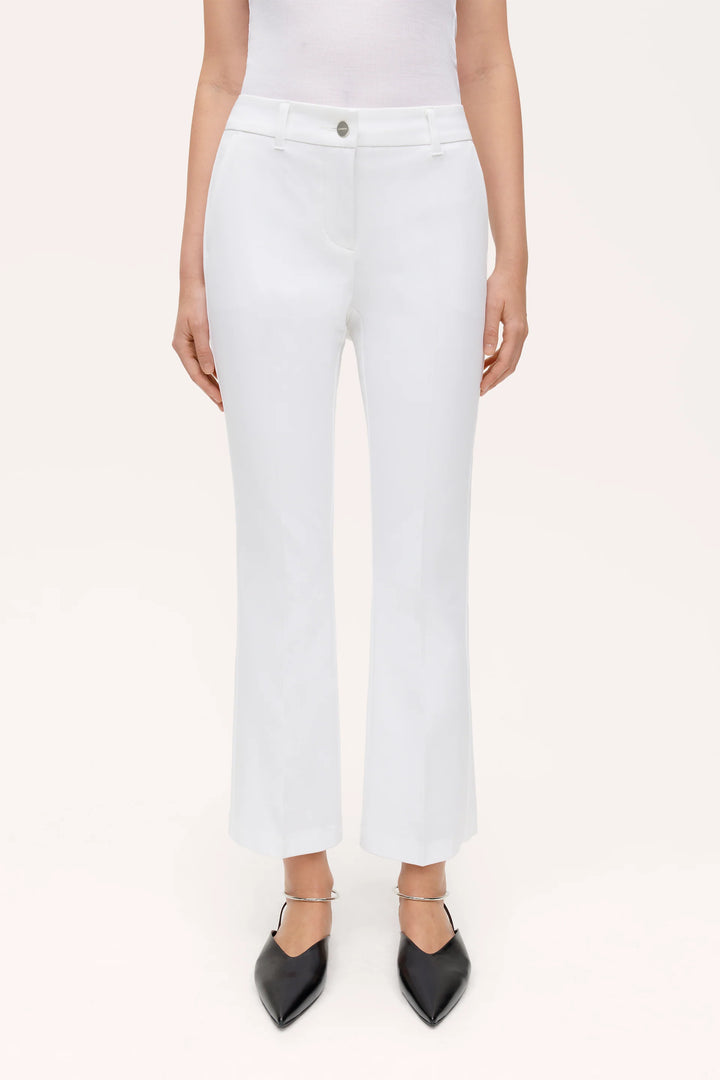 Pantalon de coton blanc Stella