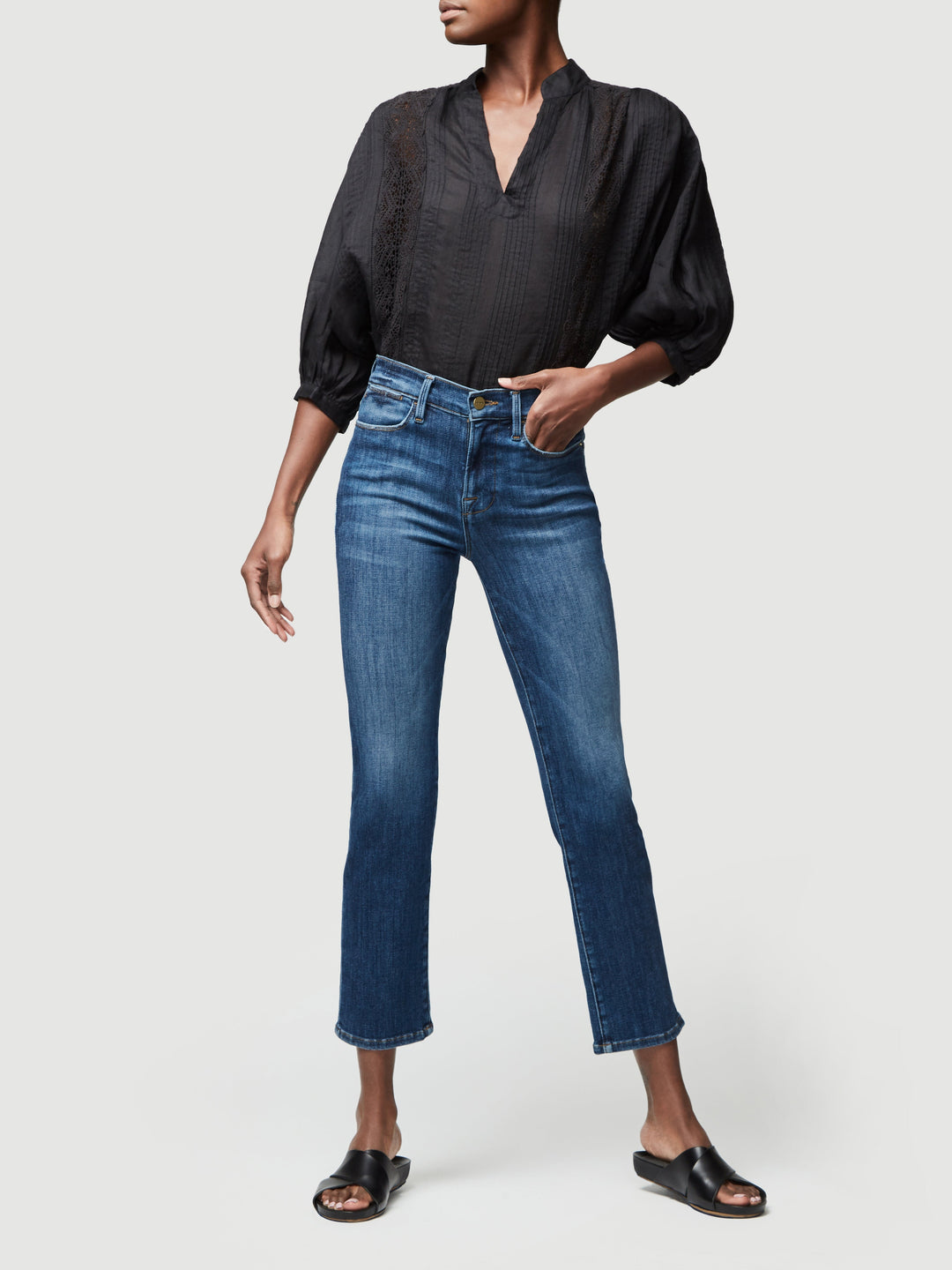 Jeans High Straight - Bestia