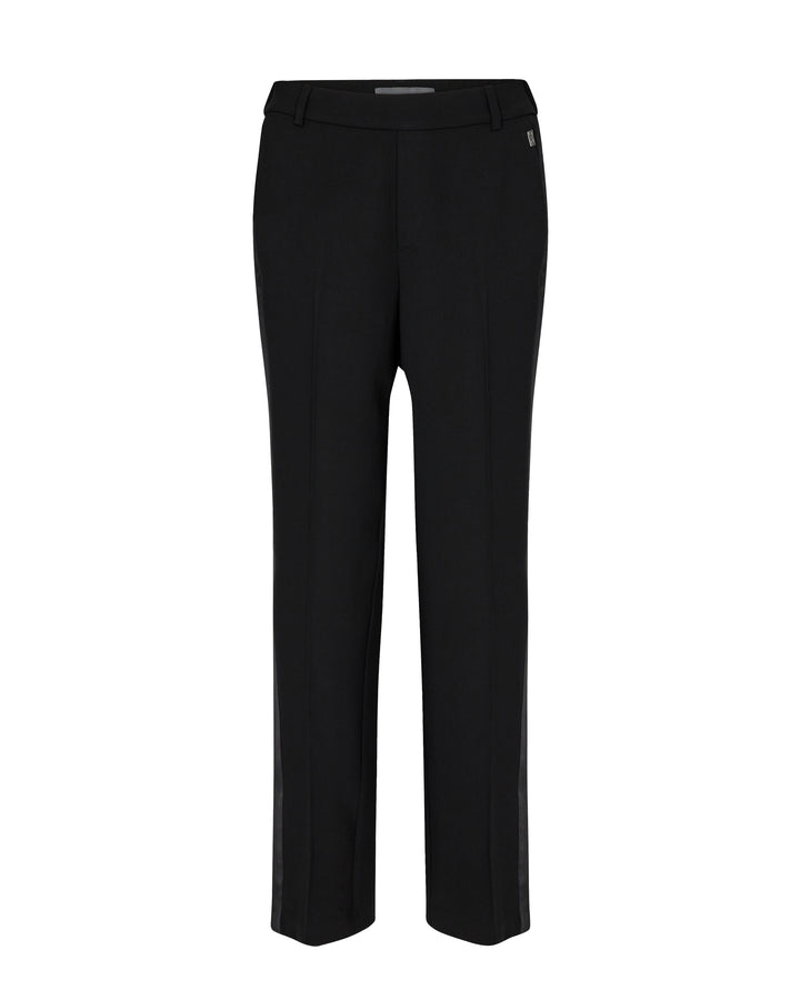 Pantalon coupe tuxedo avec bande de satin