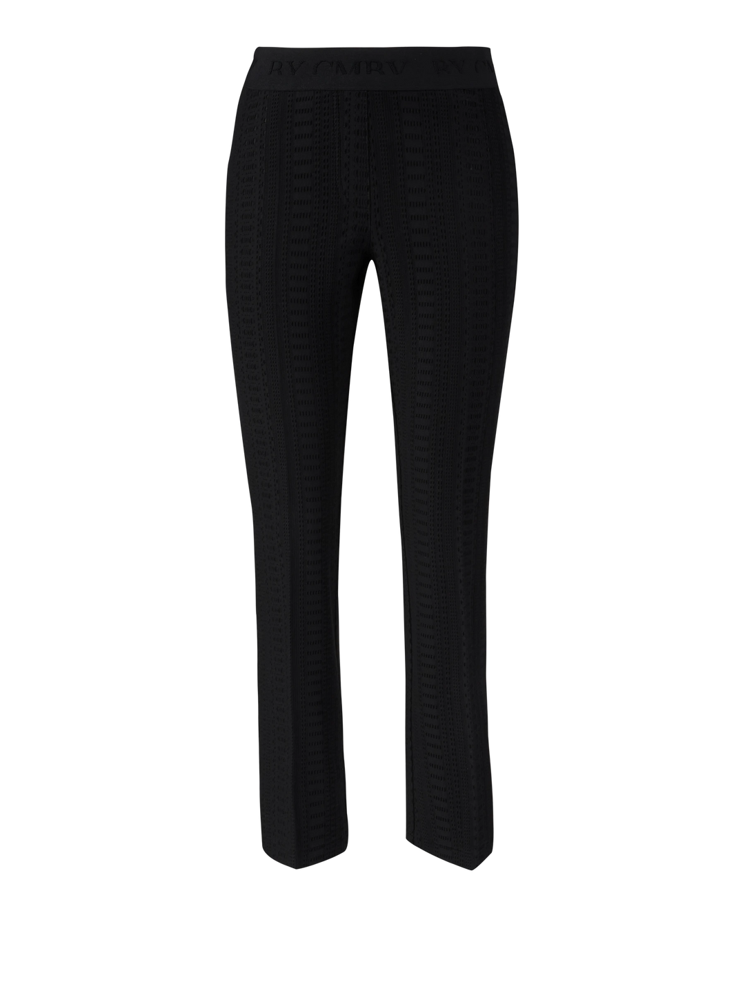 Pantalon en crochet noir Ranee