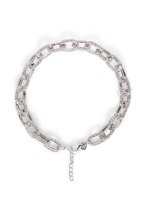 Collier anneaux de strass