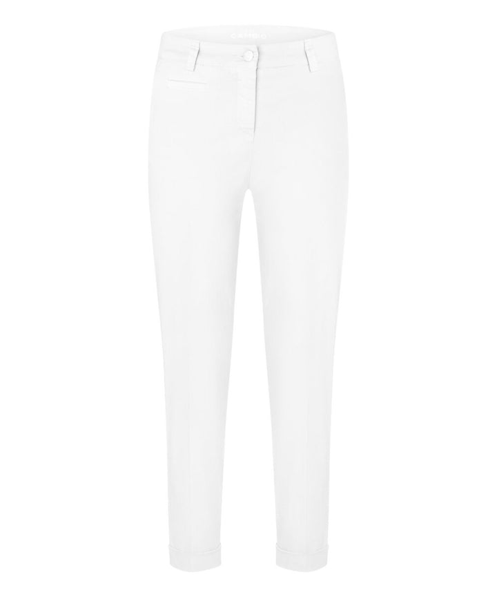 Pantalon de coton blanc Stella